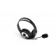 CoolBox coolCHAT 3.5 Auriculares Diadema Negro, Plata Conector de 3,5 mm COO-AUM-01